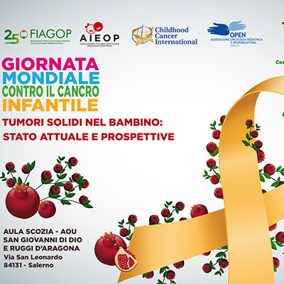 2020 programma Giornata Mondiale Cancro Infantile Salerno